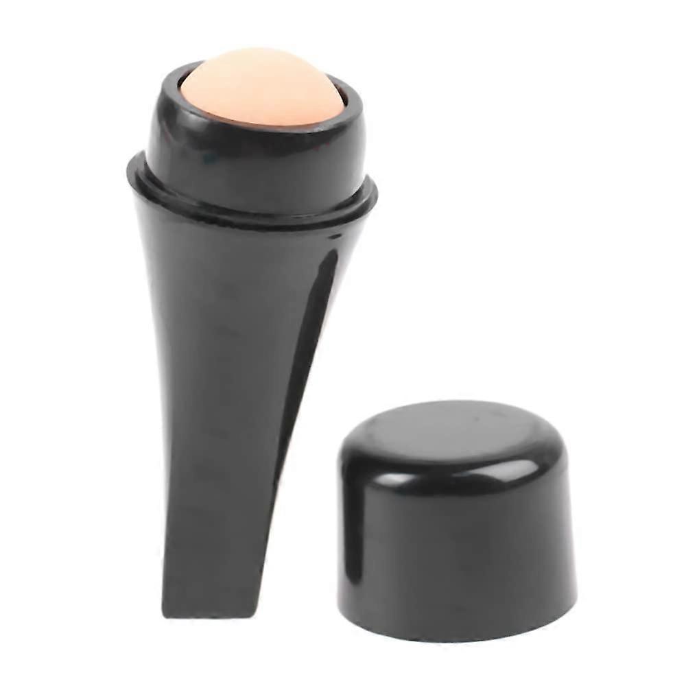 Face Oil Absorbing Roller with Volcanic Stone for Oil Control and Makeup Longevity Boost