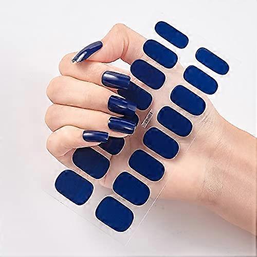 Solid Color SelfAdhesive Nail Art Stickers Set CS03, Fast Application and LongLasting