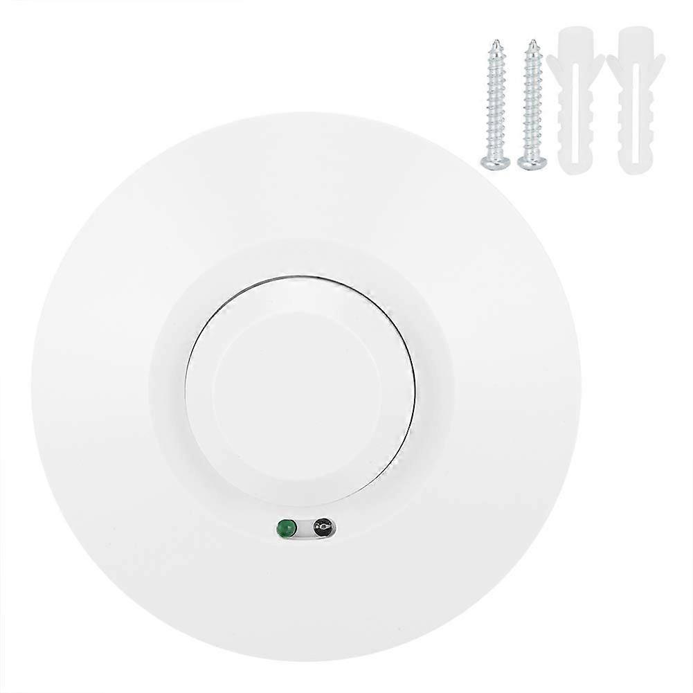 Motion Sensor Switch with 360° Ceiling Mount Microwave Detection, DC 1224V Energy Saving Light Control