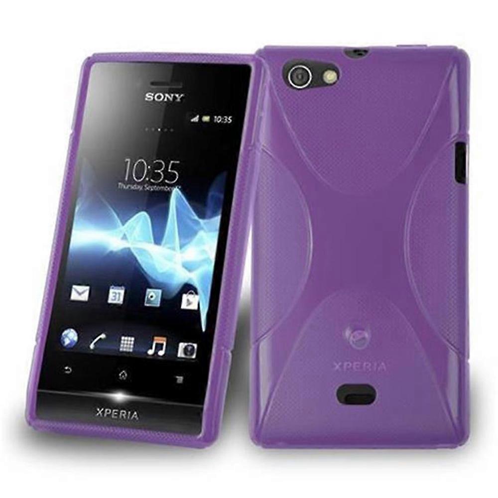 TPU Protective Case Sony Xperia MIRO Case - X-Line Design