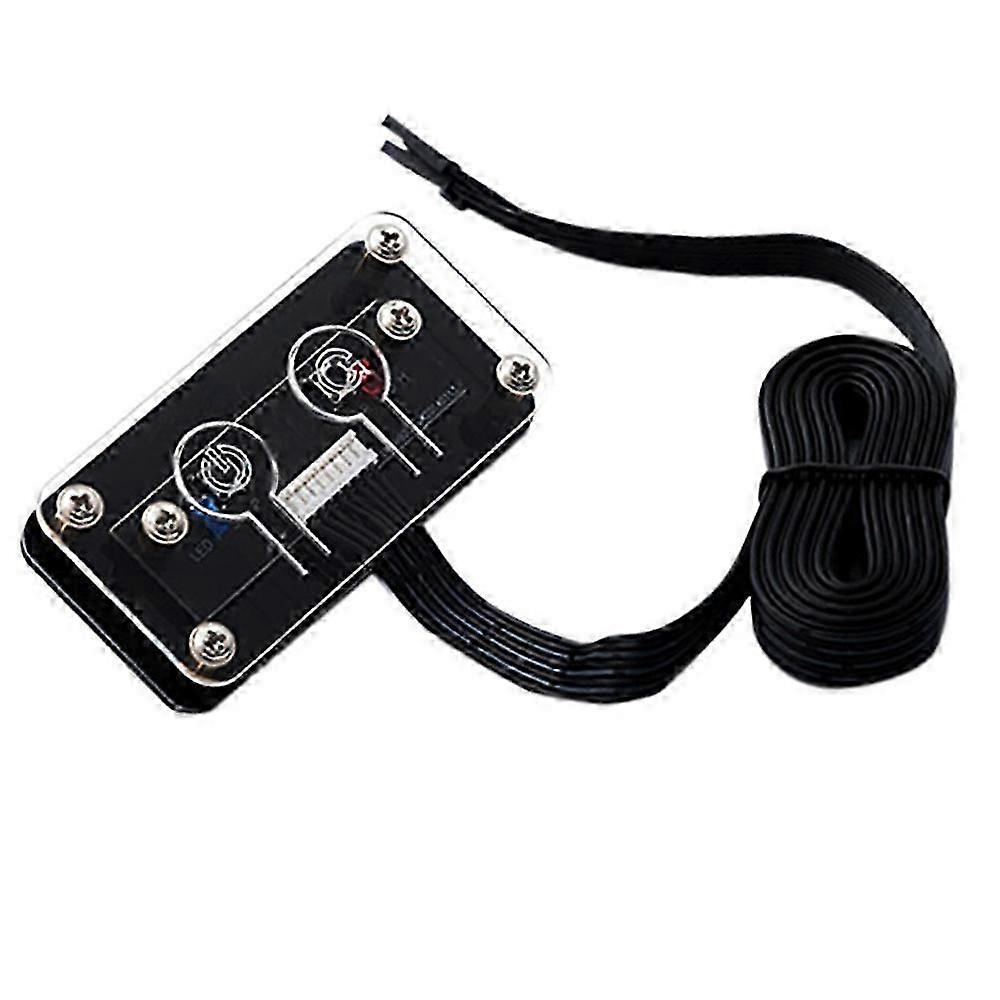 Desktop Computer Switch External Power Switch Power Button+Restart Button PC Case Power Supply Butto