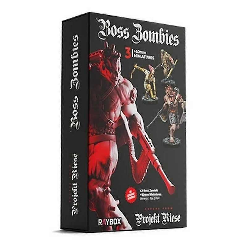 Escape from Projekt Riese Boss Zombies Miniatures Set