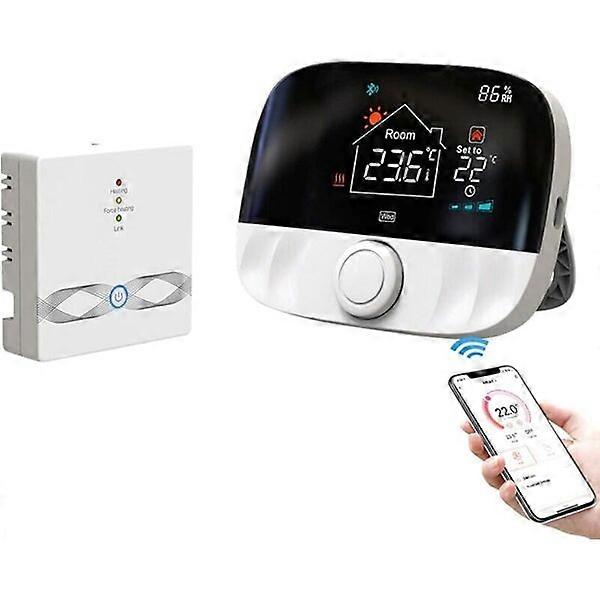 Wireless Thermostat Weekly Programming Floor Sensing Child Lock Intelligent Constant Temperature Controller