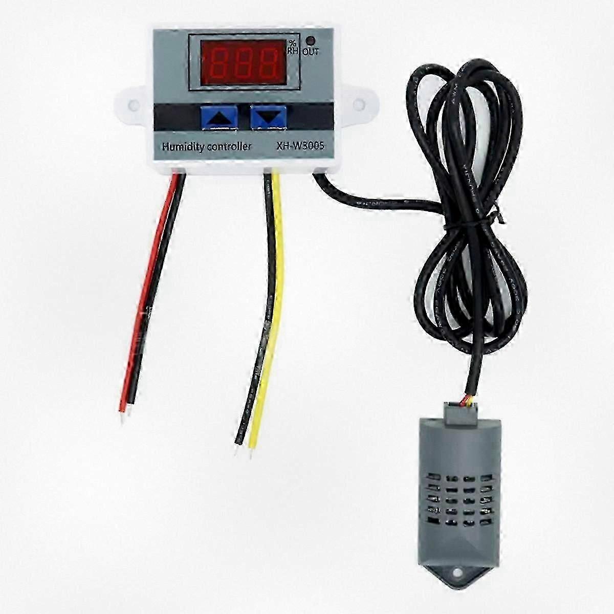 Digital Humidity Controller 220V with SHT20 Sensor, Hygrometer and EU Plug for Precise Climate Control  1023 Edition 0118