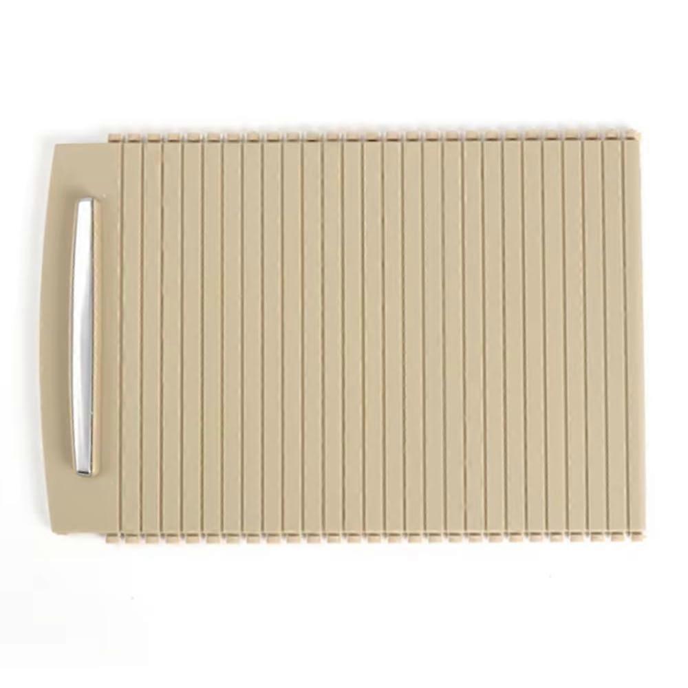 Rear Console Cup Holder Roller Blind Cover Beige 20052012 Durable Trim for BMW E92 E93 M3