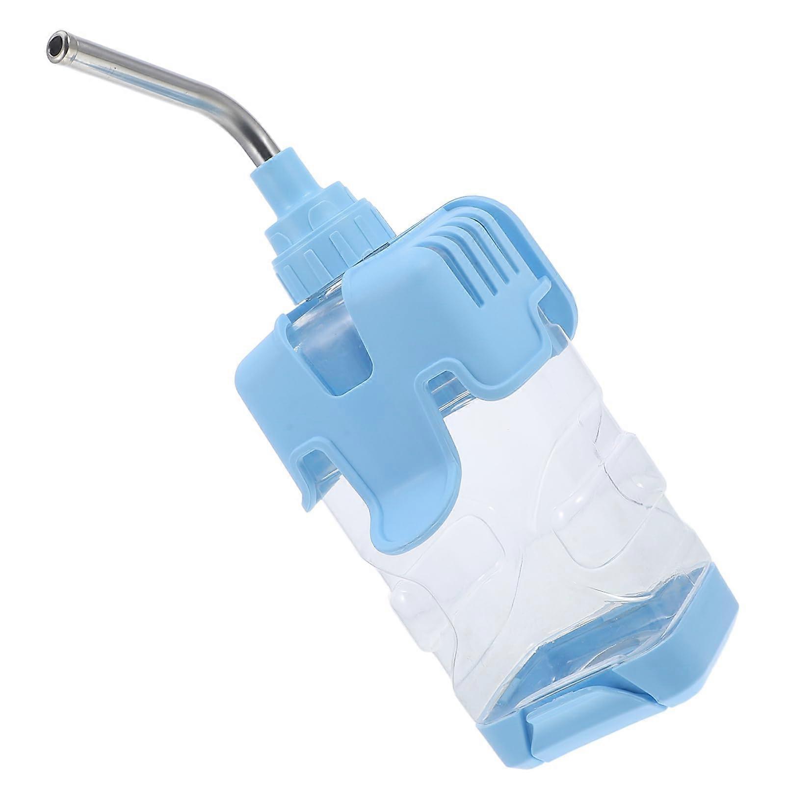 Pet Water Bottle with Secure Cage Lock, Automatic Drip Feeder for Rabbits, Hamsters and Small Animals