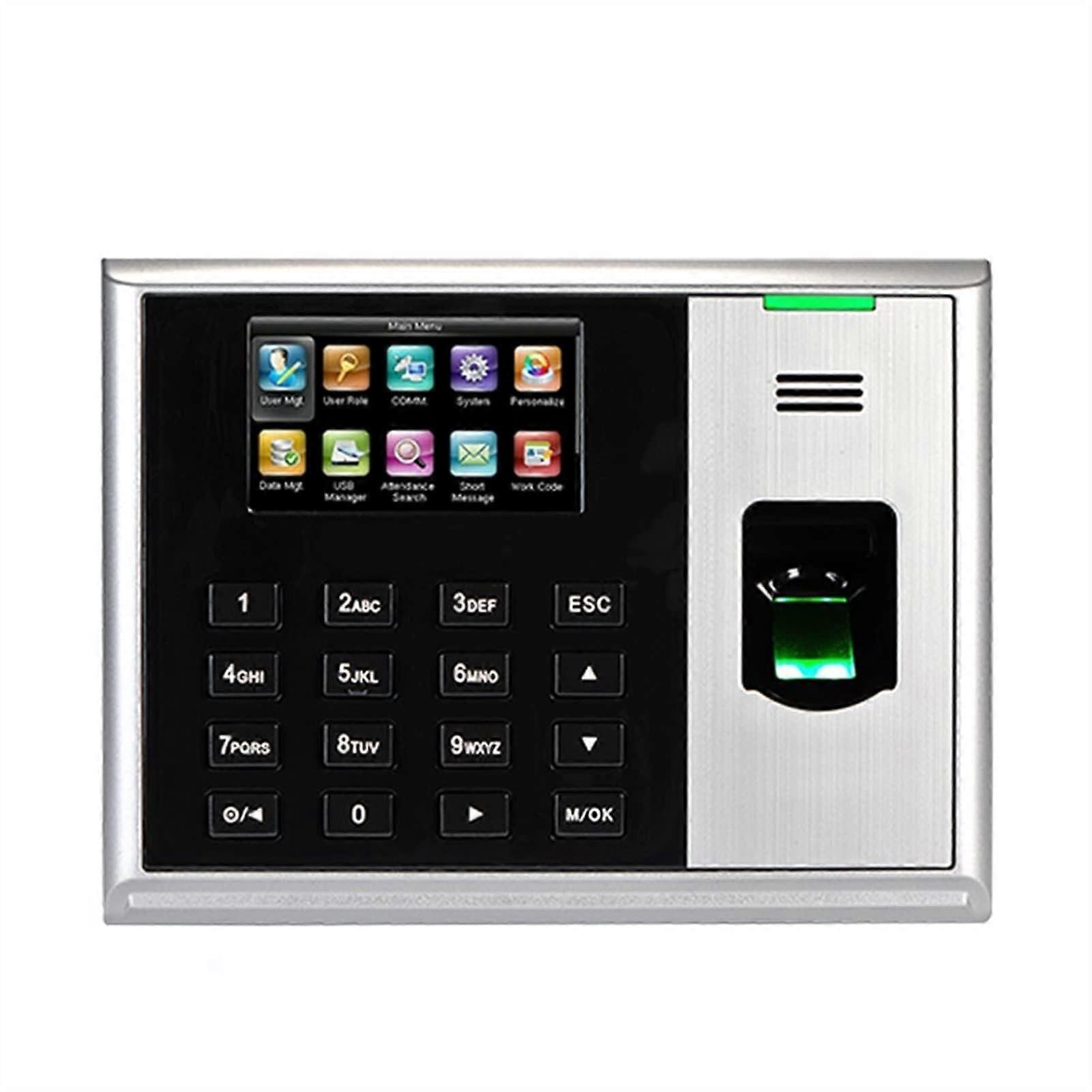 Biometric Fingerprint Time Attendance System with Fast Recognition and Card Reader for Office