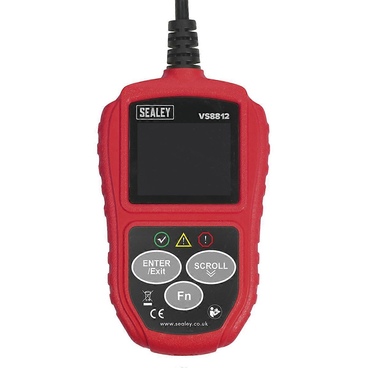 Sealey Vs8812 Eobd Code Reader - données en direct