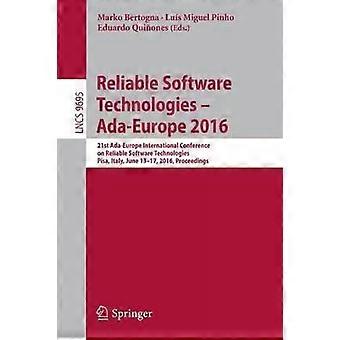 Luotettavat ohjelmistoteknologiat - Ada-europe 2016 21. Ada-europe International C - Springer Nature B.V