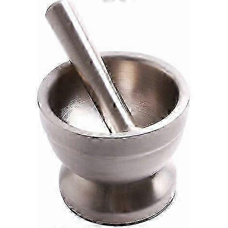 Kitchen Mortar with Pestle, Spice Mortar, Stainless Steel
