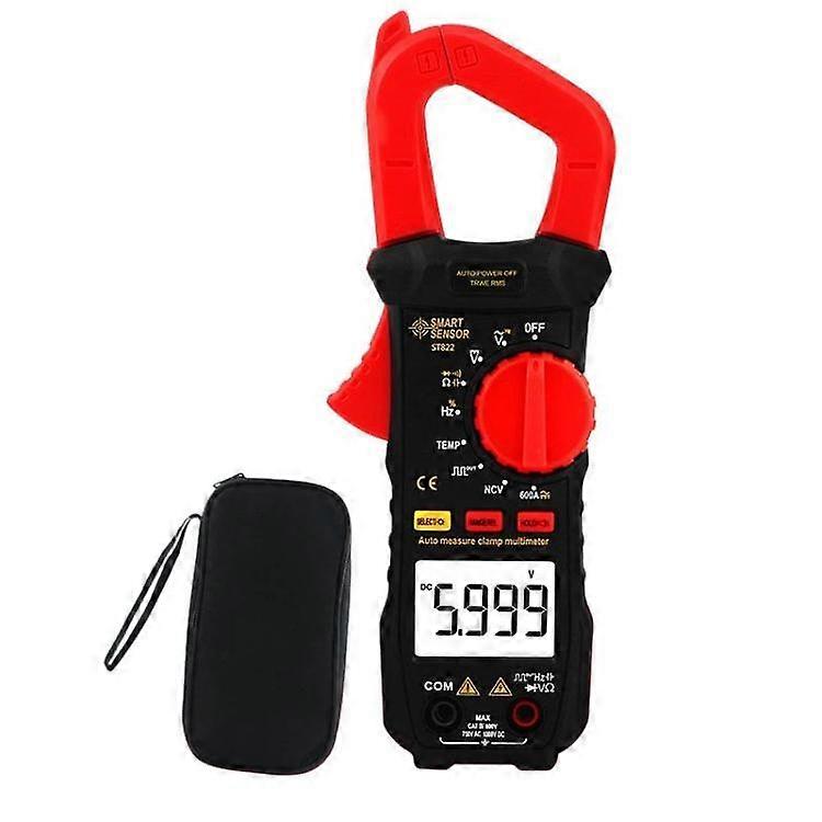 SMART SENSOR High-Precision Digital Display DC Clamp Multimeter ST822