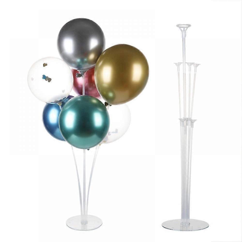 Reusable Clear Balloon Stand with Base, 2 Sets