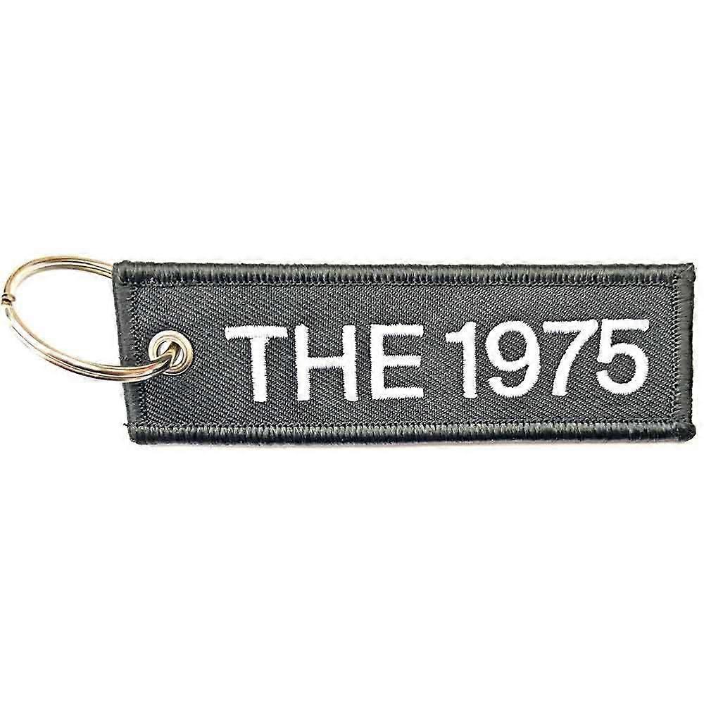 The 1975 Keyring Patch Band Logo Keychain