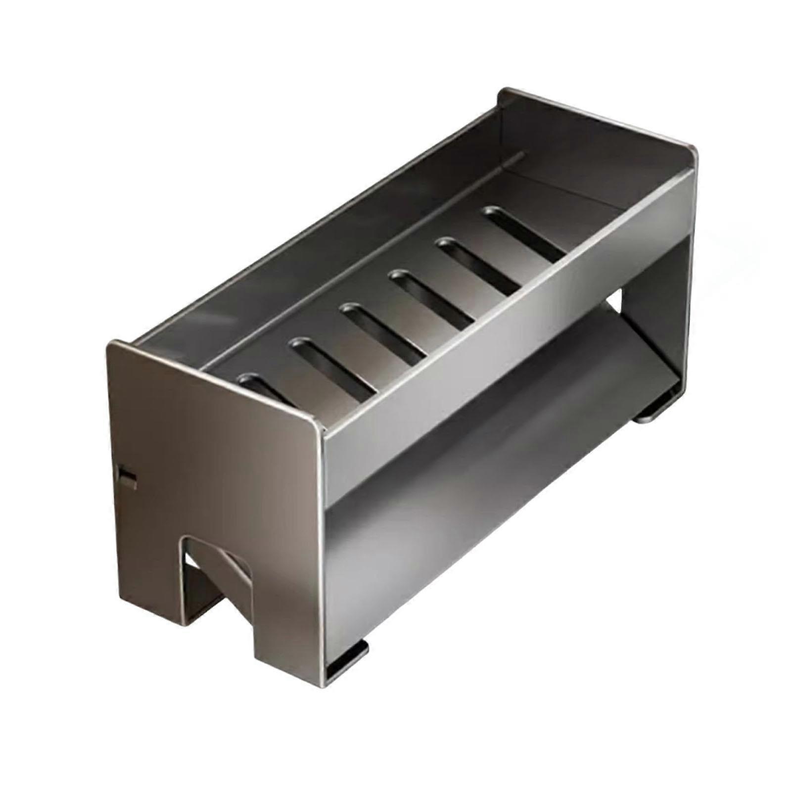 Self Draining Rack for Sponges and Soap with Rust Resistant
