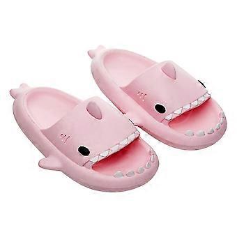 3d Shark Slippers Anti-slip Douche Badkamer Slippers Zachte Zomer Slide Sandalen Voor Meisjes En Jongens
