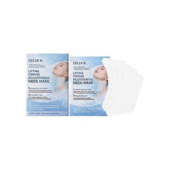 Neck Mask 4PCS, with Hyaluronic Acid & Peptide,Moisturizing Firming Masks for Crepey Skin, Helps Reduce the Appearance of Fine Lines for Smoother-Look