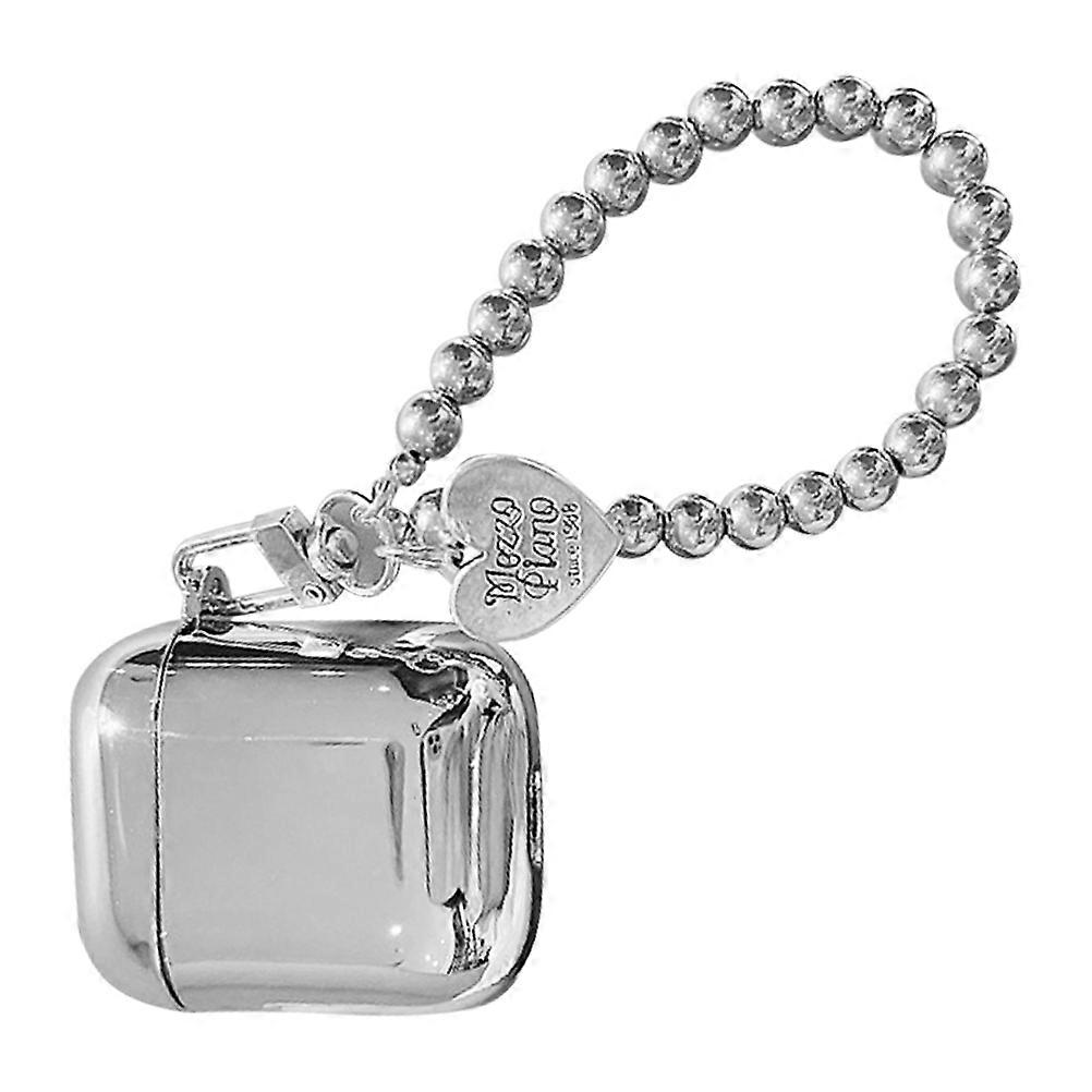 Wireless Earbud Protector Case Silver for Protection Durable Tpu