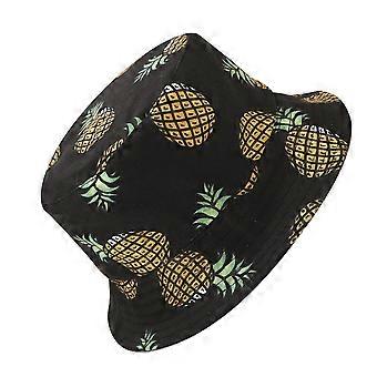 Hawaii Party Fisherman Hat Sun Protection Hat for Wearing Black