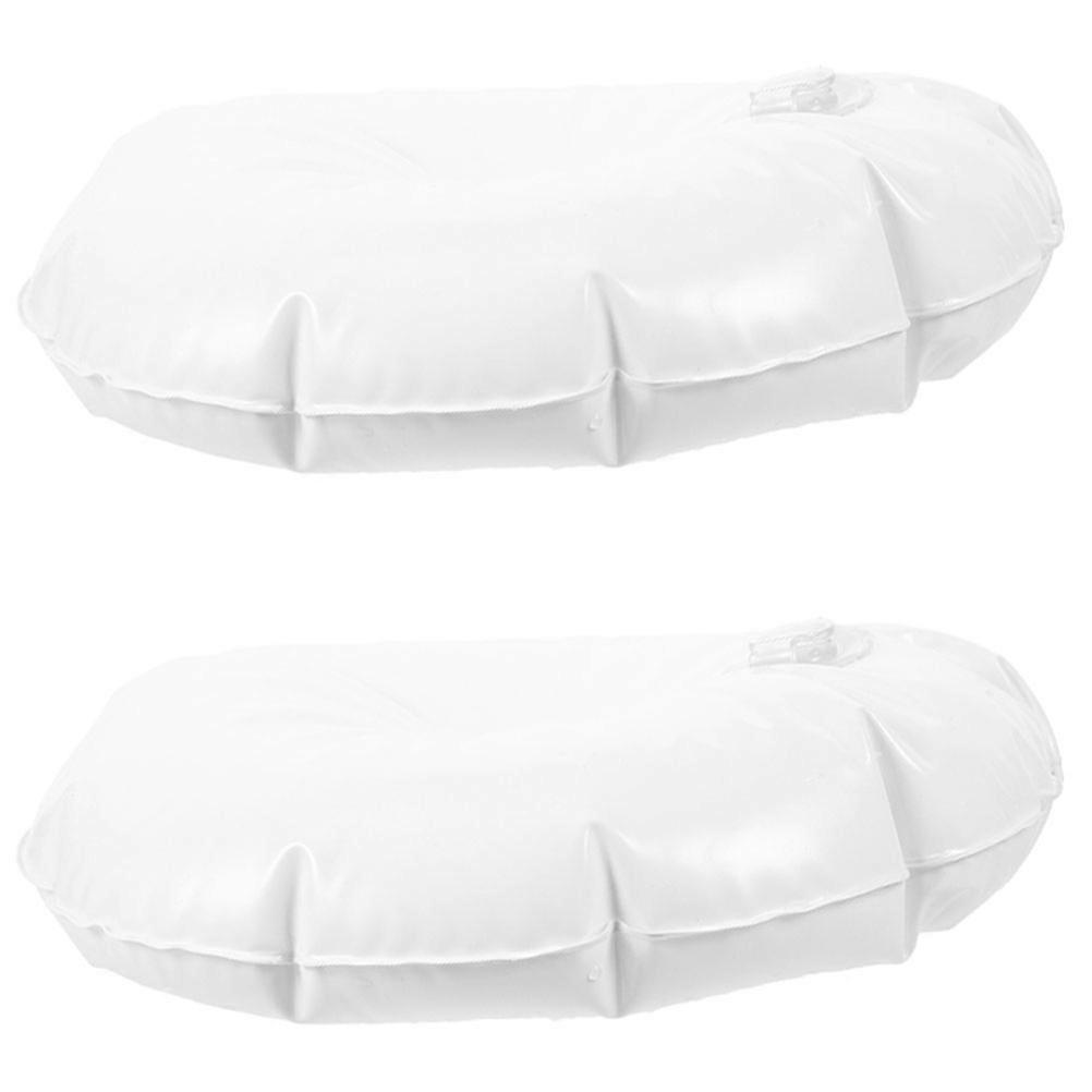 Flag Weight Bag Beach Umbrella Base for Windproof Use 2Pcs White