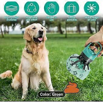 Portable Dog Poop Scooper With Bag Dispenser