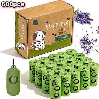 60 Dog Poop Bags Rolls Poo Waste Biodegradable Doggy Large Strong Thick Pet Eco