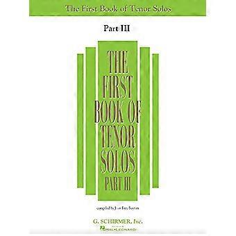 Premier livre de solos de ténor - Partie III