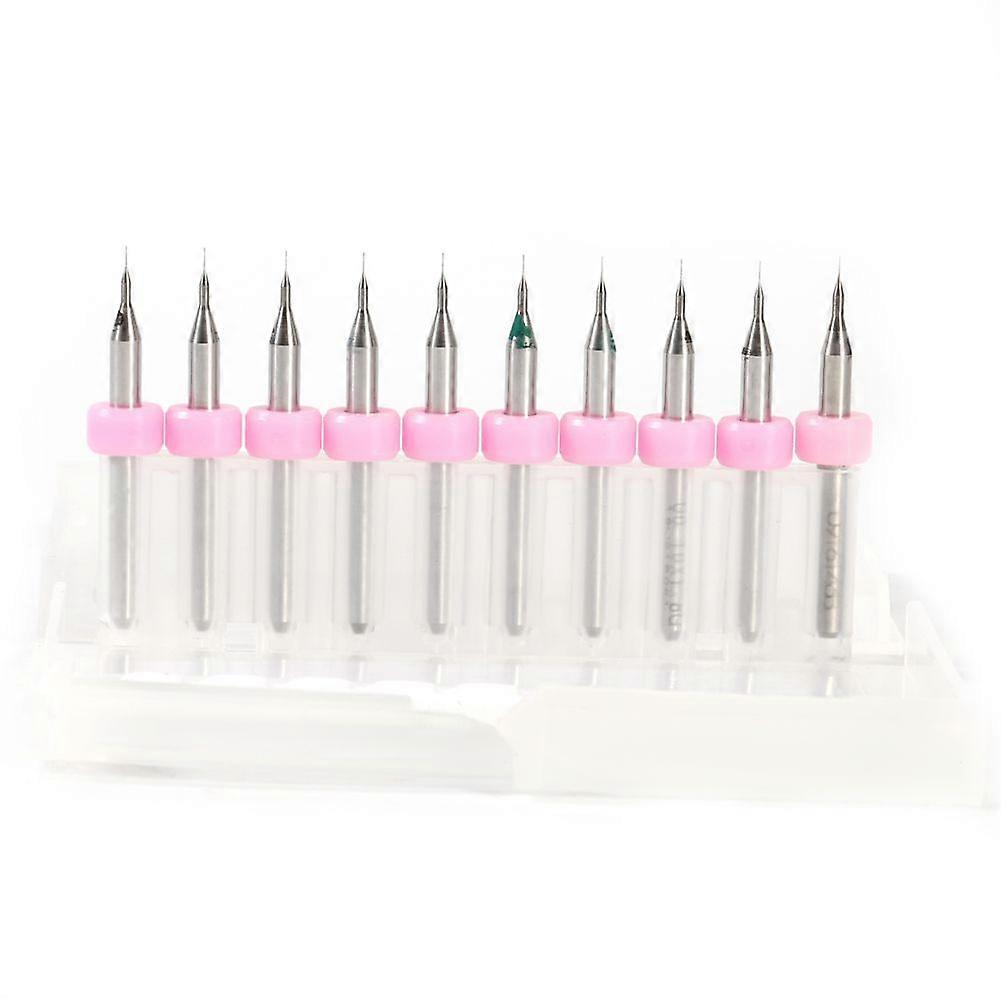 PCB Print Circuit Board Carbide Micro Drill Bits Tool Set (0.1mm)