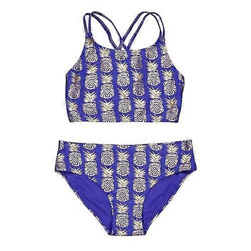 Biba Girls Pineapple Cross Back Bikini Set