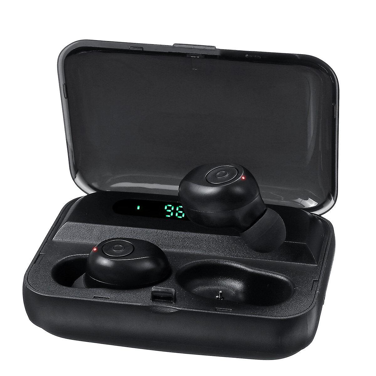 Wireless Bluetooth Stereo Earphone Intelligent Control Waterproof Earbuds With Led Digital Display Charging Case