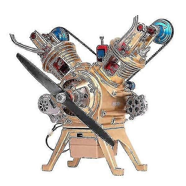 Creative Desk Decoration Engine Resin Simulation Model Engine Home Decoration1pcs