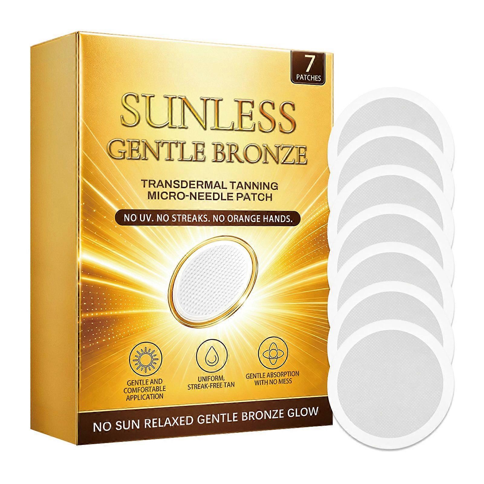 Breathable Skin Tanning Patch Sunless Accelerator Waterproof Bronzing Stickers