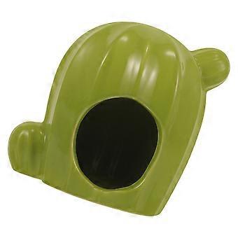 Ceramic Hamster Hideout for Cooling Smooth Surface Pet Sleeping House