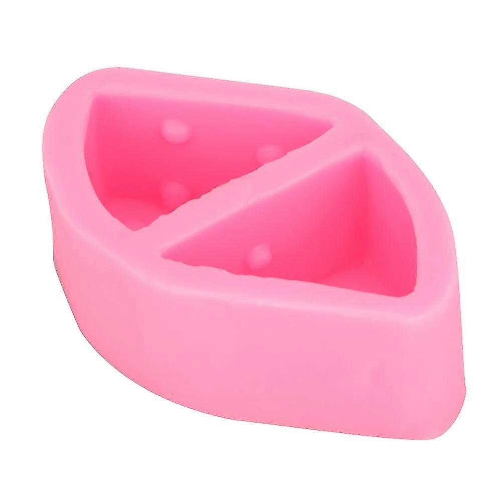 Triangular Silicone Cake Mold for Household Baking Pink Cheese Mousse Tool