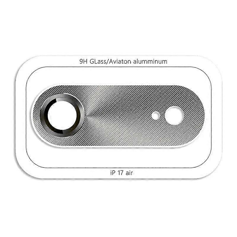 Rear Camera Glass Protector for iPhone 17 Air Grey