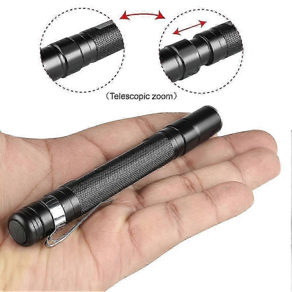 Portable Mini LED Zoom Flashlight XPE Q5 Flashlight Flash With Flash