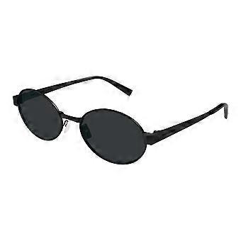 Saint Laurent SL 692 001 Full Rim Black Women Oval Sunglasses UV3 Original