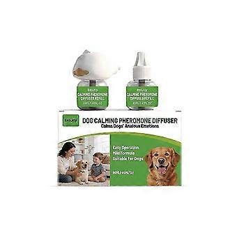 Dog Calming Diffuser Pheromone Peeing Diffuser, 1 Plug-in + 1 Pack 45ml Trial Pack Anxiety Relief Up to 30 Days