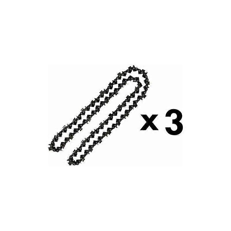 Set of 3 76-link chains for chainsaws