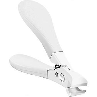 Heavy Duty Wide Jaw Nail Clippers for Thick Nails, Curved Toenail and Fingernail Clipper for Men and Women
