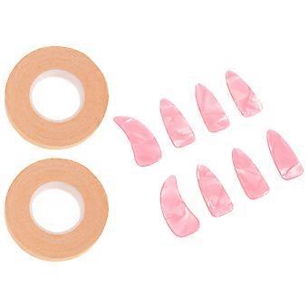 1 Set Celluloid Guzheng Nail Protectors Playing Guzheng Fake Nail Tapes