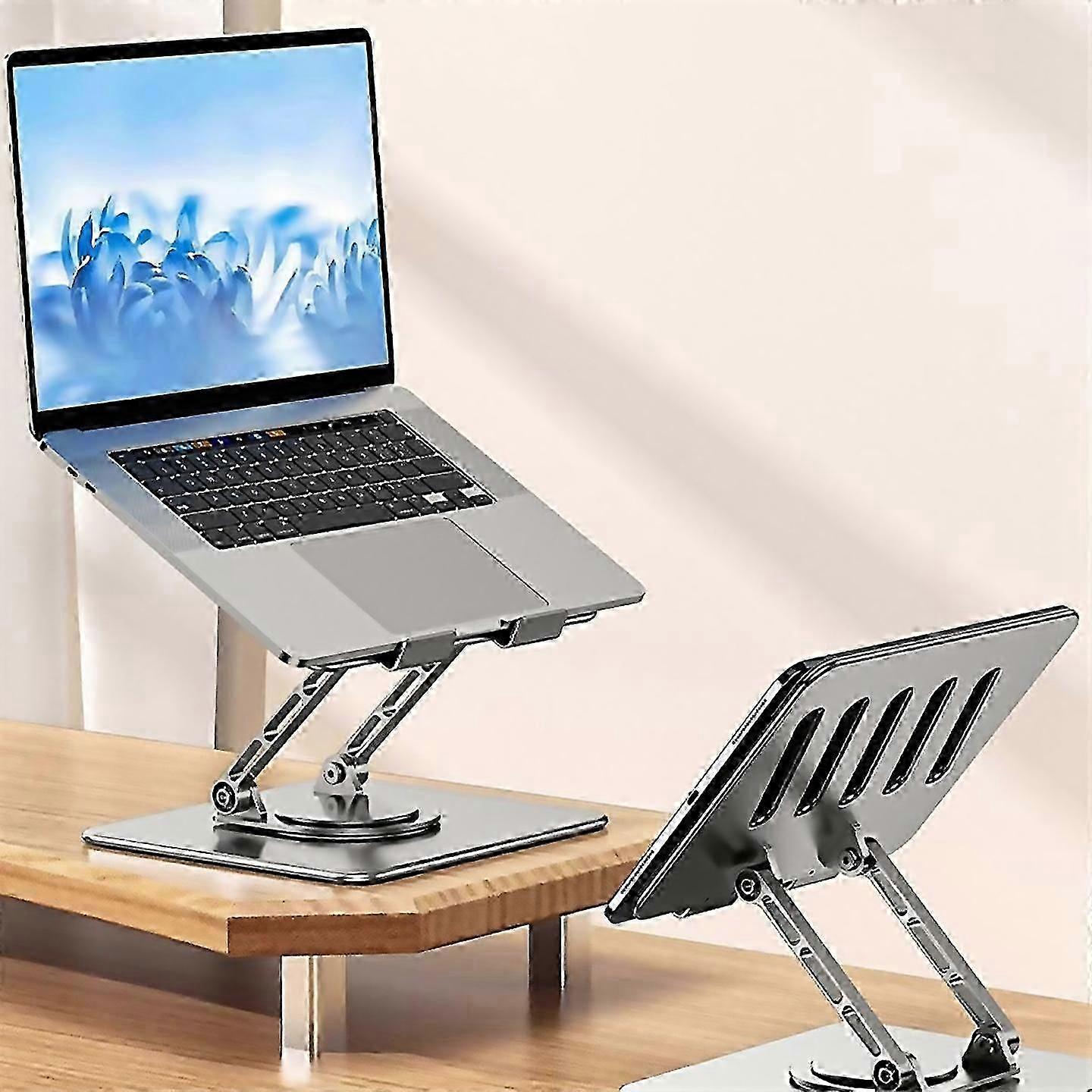 Foldable 360 Rotatable Notebook Holder Compatible with 7-17in Laptop
