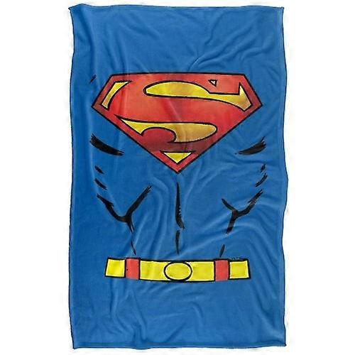 Superman Costume Soft Touch Blanket