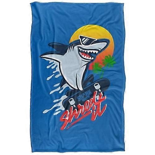 Shark Week Skateboard Soft Touch Blanket