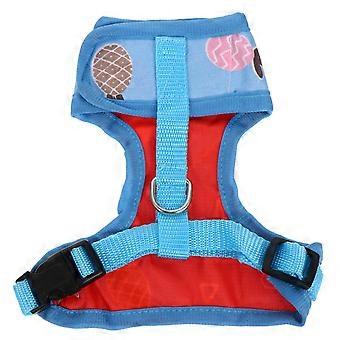 Rooster Pulling Rope Hen Vest for Pet Walking 1Set