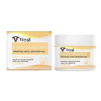 Crema viso SPF50 ad ampio spettro, formato da viaggio, idratante SPF50 per lo shopping