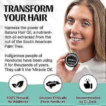 L’huile capillaire Batana répare les cheveux secs, abîmés et clairsemés et favorise la croissance L’huile capillaire Batana