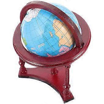 Globe Doll House Miniature Decoration for Display 4Pcs Set in Black