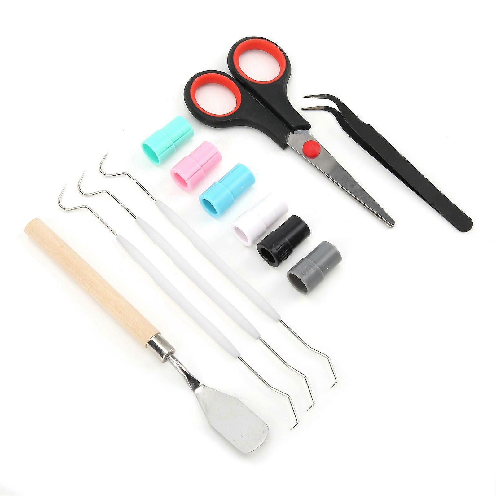13Pcs Craft Tool Set Basic Tools MultiPurpose Craftsmanship for Weeding Vinyl Scrapbook Emboss
