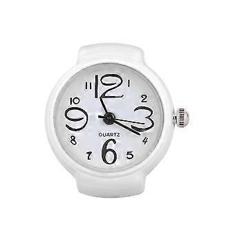Vingerring in de vorm van een horloge voor volwassenen, 1 stuk modieuze horlogering