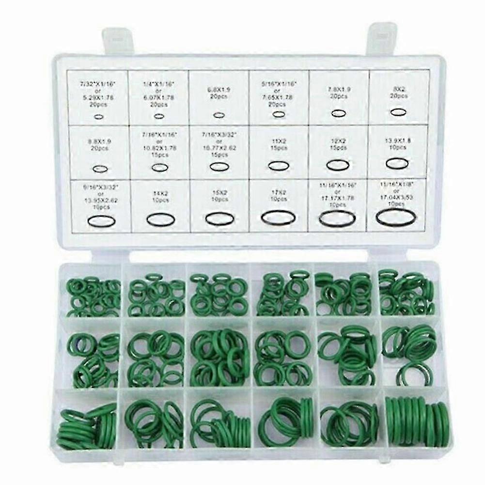 530PCS Durable Rubber O-Ring Variety Pack